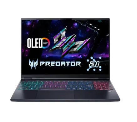 Acer Predator Helios Neo 16S Gaming Laptop Intel Core Ultra 7 16GB RAM 1TB Storage 16 Inch 4064 cm OLED Display 8GB-NVIDIA GeForce RTX 5060 Graphics Windows 11 NHQX9SI001