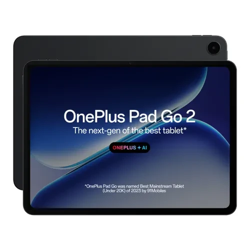 OnePlus Pad Go 2 Wi-Fi Android Tablet 121 Inch 8GB RAM 256GB Storage Shadow Black