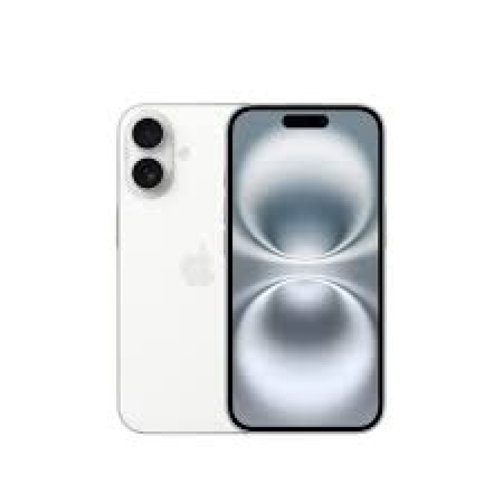Image of Apple iPhone 16 (128GB Storage, White)