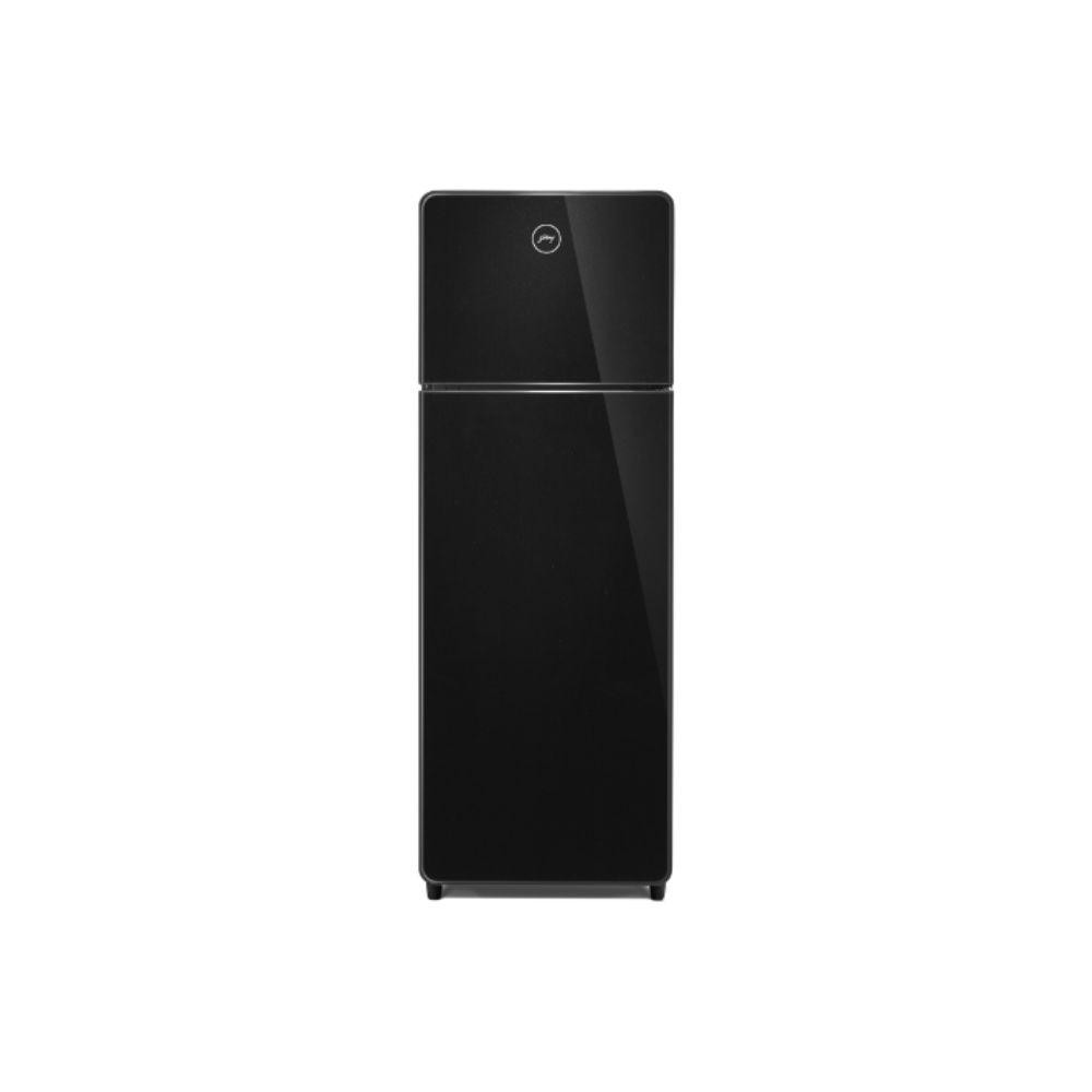 Godrej 244 Litres 2 Star Frost Free Refrigerator with Inverter Compressor RT EONCRYSTAL 280B RI Onyx Black