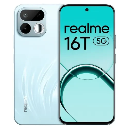 realme 16T 5G 8GB RAM 256GB Storage MediaTek Dimensity 6300 8000mAh Battery 50MP AI Dual Camera Aurora Green