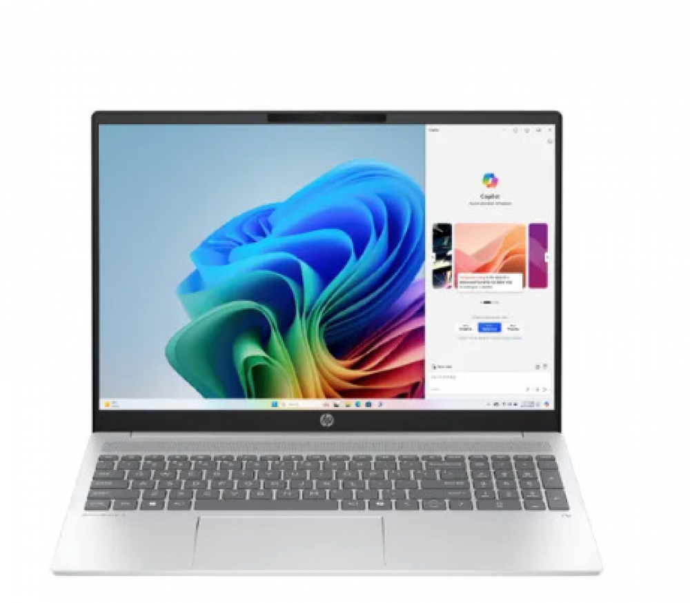 Image of HP OmniBook 5 Next Gen AI Laptop (AMD Ryzen AI 5/ 16GB LPDDR5x RAM/ 512GB SSD/ 16 Inch (40.64 cm) diagonal 2K Display/ AMD Radeon 840M Graphics/ Windows 11/ MS-Office) 16-ag1037AU