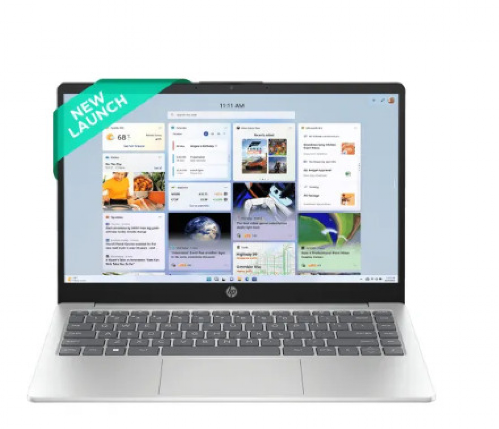 Image of HP Thin &amp; Light Laptop (Intel Core i5/ 16GB DDR4 RAM/ 512GB SSD/ 14 Inch (35.56 cm) FHD Display/ Intel IrisÂ® Xáµ? Graphics/ Windows 11/ MS-Office) 14-gr0002TU