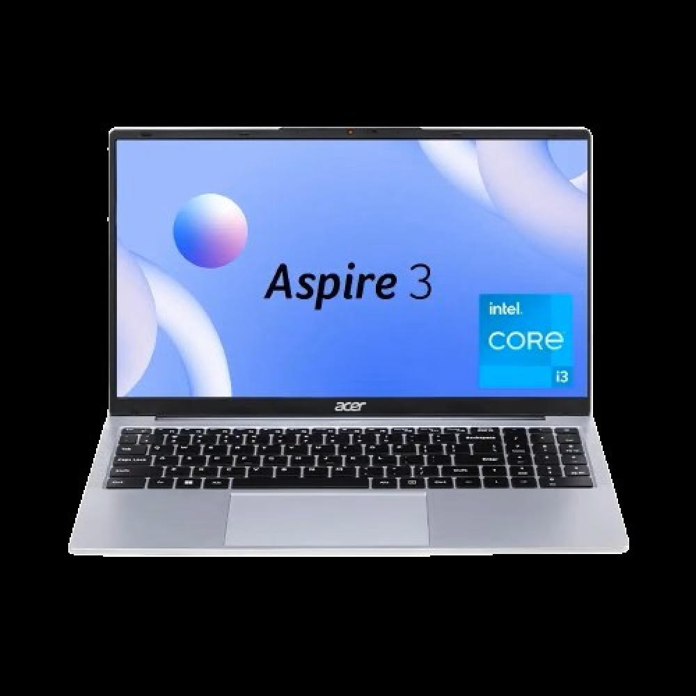 Image of Acer Aspire 3 A325-53 Laptop (Intel Core i3-1305U / 8GB DDR4 / 500GB Gen4 SSD / 15.6" FHD IPS / Windows 11 Home) Silver