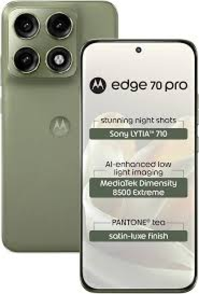 Image of MOTOROLA:MOTO EDGE 70 PRO 8+256GB TEA GREEN