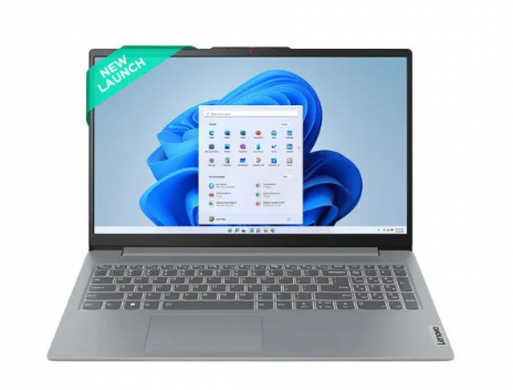 Image of Lenovo IdeaPad Slim 3 15ABR8 Thin &amp; Light Laptop (AMD Ryzen 5/ 16GB DDR4 RAM/ 512GB SSD/ 15.6 Inch (39.62 cm) FHD Display/ AMD Radeon Graphics/ Windows 11/ MS-Office) 82XM0119IN