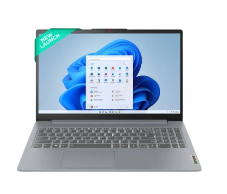 Lenovo IdeaPad Slim 3 15ABR8 Thin Light Laptop AMD Ryzen 7 16GB DDR4 RAM 512GB SSD 156 Inch 3962 cm Display AMD Radeon Graphics Windows 11 MS-Office 82XM0114IN