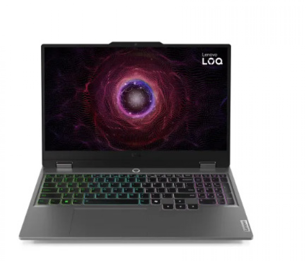 Image of Lenovo LOQ 15ARP9 Gaming Laptop (AMD Ryzen 5/ 24GB DDR5 RAM/ 512GB SSD/ 15.6 Inch (39.62 cm) FHD Display/ 4GB NVIDIA GeForce RTX 3050A Graphics/ Windows 11/ MS-Office) 83JC00JWIN
