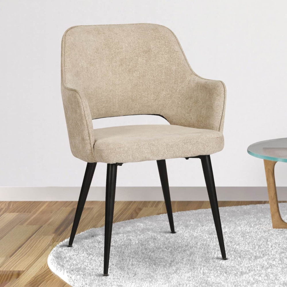 Image of Modway Armchair with Beige and Black Color