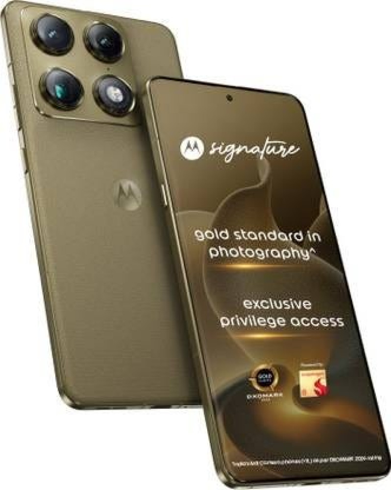 Image of Motorola Signature 5G (Martini Olive, 12GB RAM, 256GB)