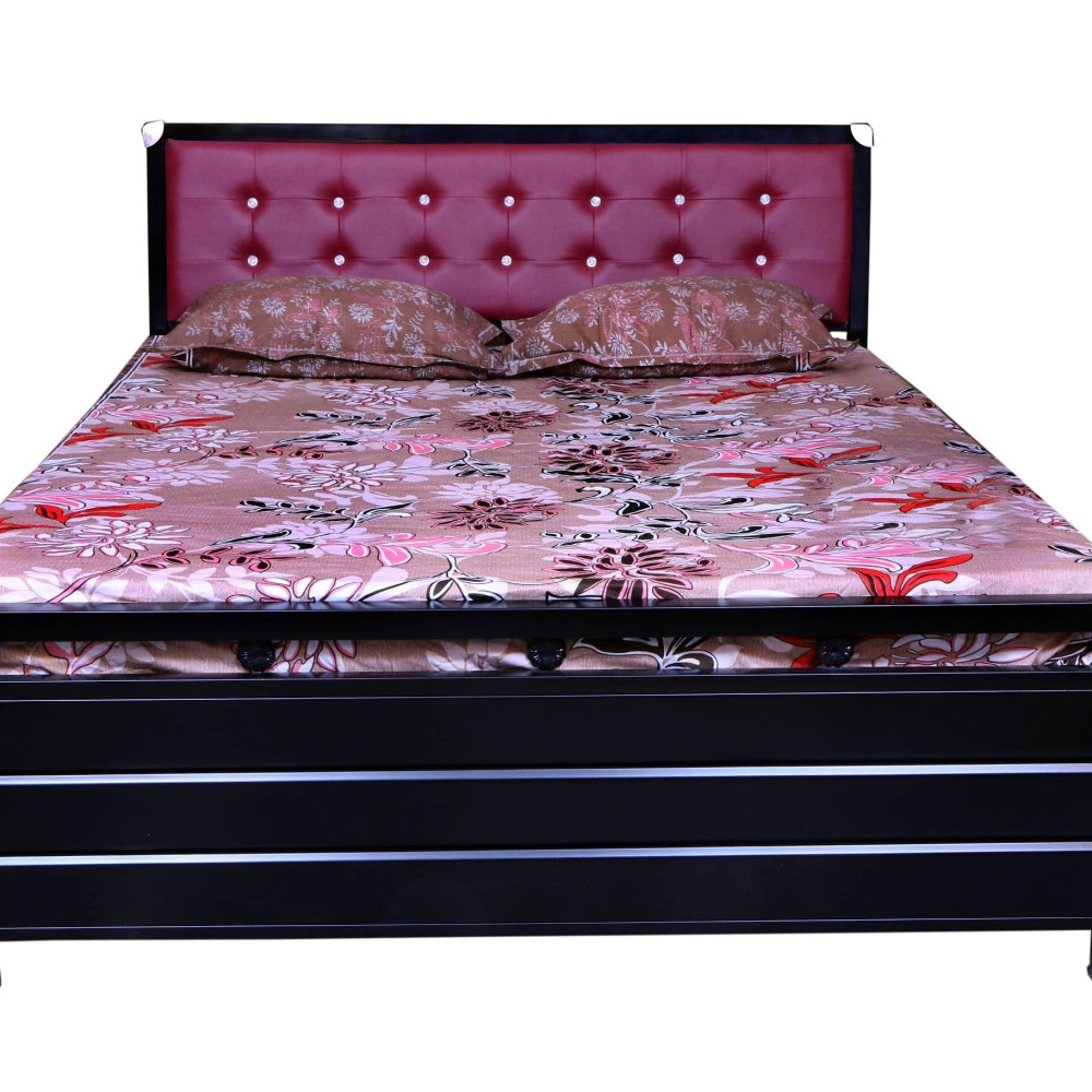 Image of Nimoron Metal Bed With Hydraulic Storage