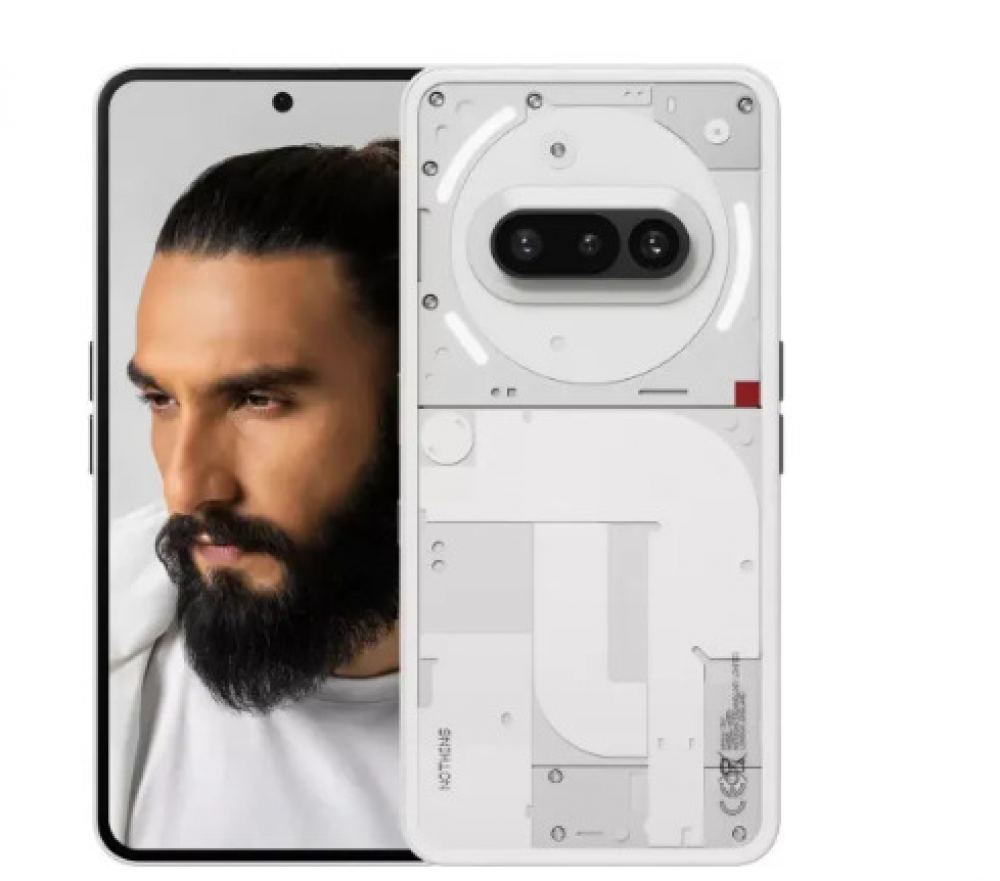 Image of Nothing Phone (3a) 5G (8GB RAM, 128GB Storage) White