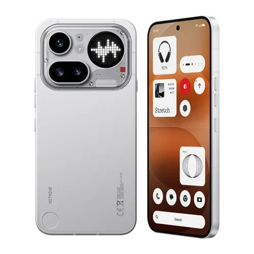 Nothing Phone 4a Pro 5G 12GB RAM 256GB Storage Qualcomm Snapdragon 7 Gen 4 5400 mAh Battery Glyph Interface Silver