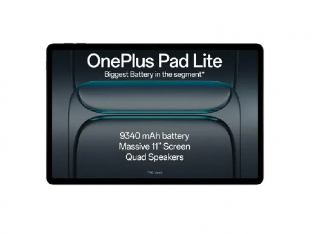 Image of OnePlus Pad Lite 11 Inch (27.94 cm) LCD Display/ MediaTek G100/ 8GB RAM + 128GB Storage/ 5MP Rear + 5MP Front Camera/ Oxygen OS 15.0.1/ Wi-Fi + Cellular (Aero Blue)