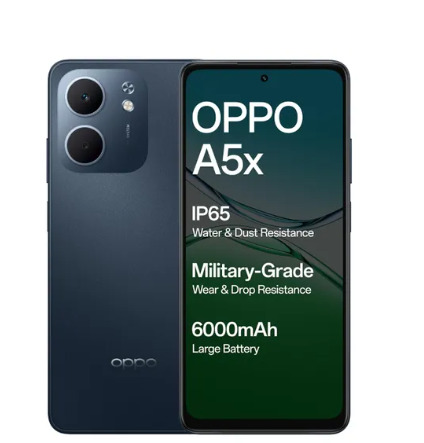 OPPO A5x 5G 4GB RAM 64GB Storage Midnight Blue