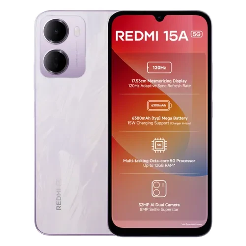 REDMI15A 5G 6128GB AMAZE PURPLE