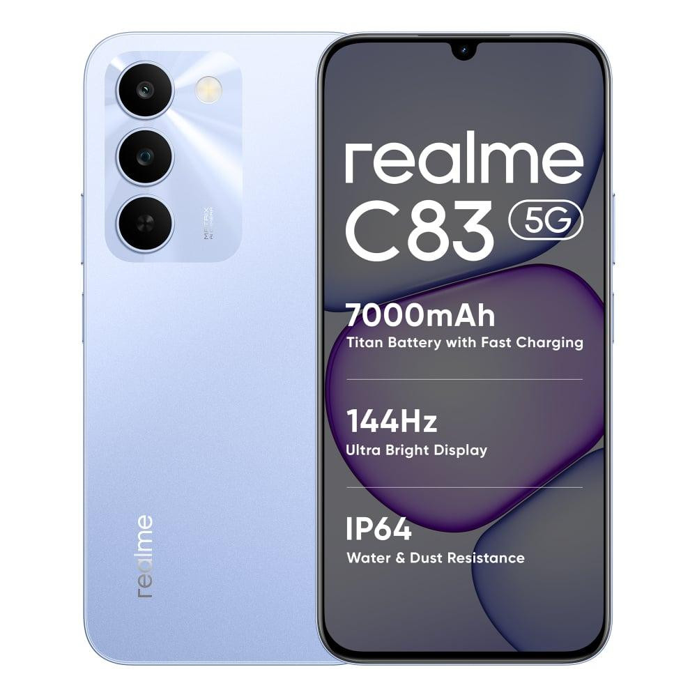 Image of realme C83 5G (4GB RAM, 64GB Storage) - Blooming Purple