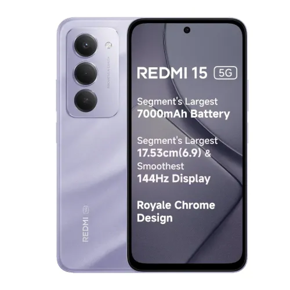 Image of REDMI:15 5G 8+128GB SANDY PURPLE