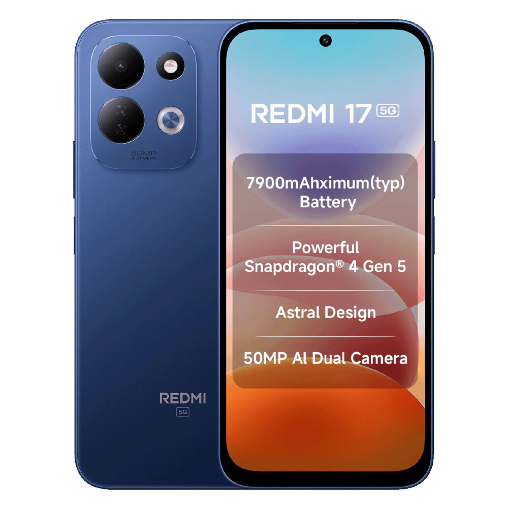 Image of Redmi 17 5G (Endless Blue, 8GB RAM, 128GB)