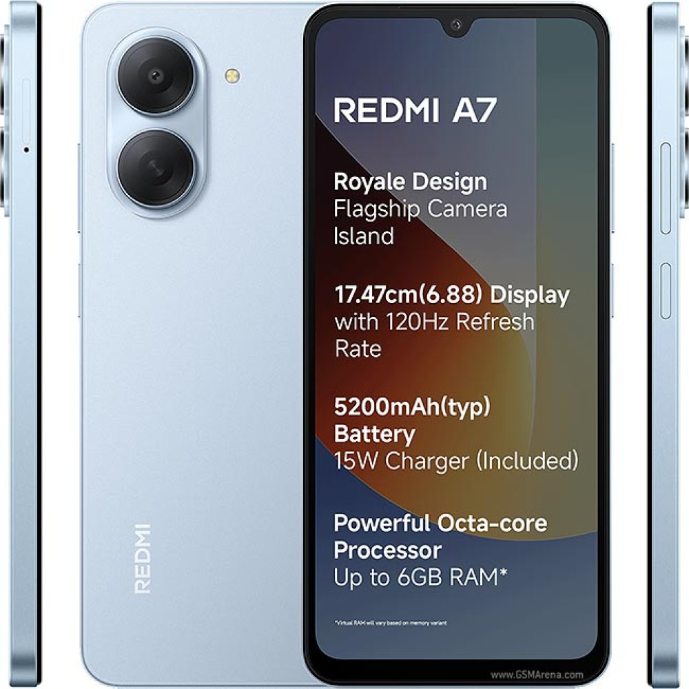 Image of Redmi A7 4G (3GB RAM, 64GB, Black)