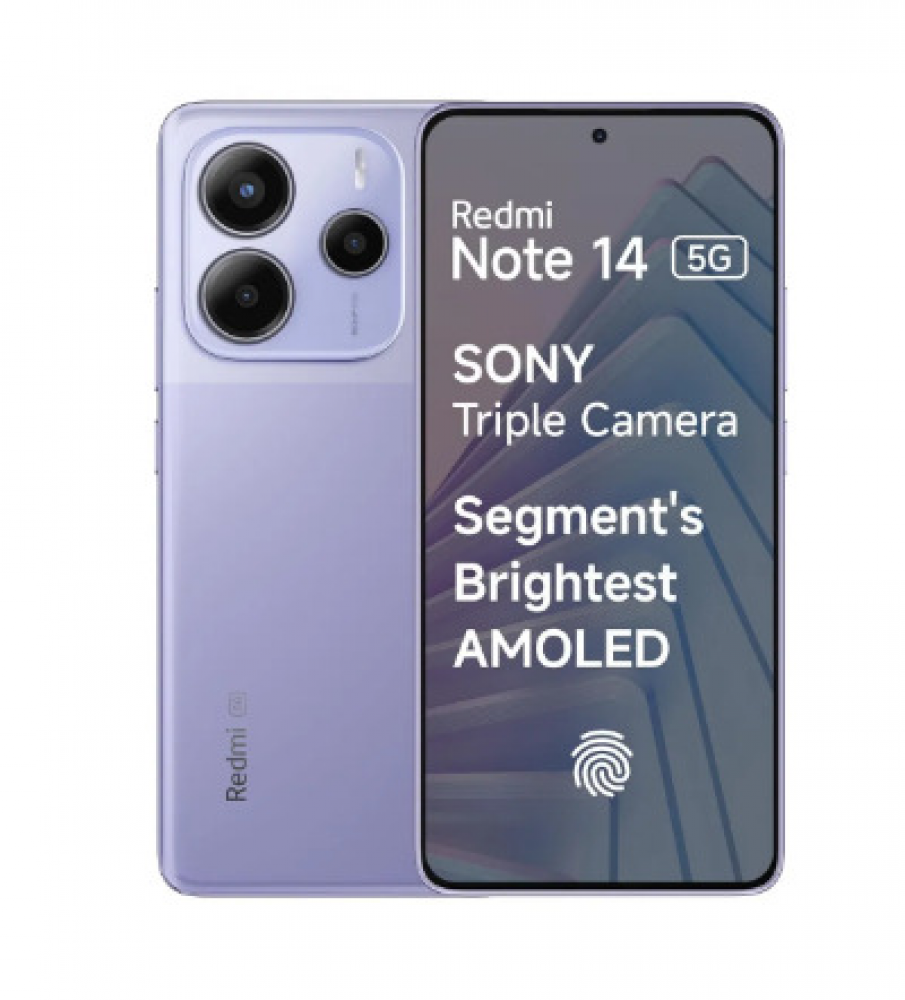 Image of Redmi Note 14 5G (8GB RAM, 256GB Storage) Phantom Purple