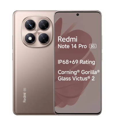 Redmi Note 14 Pro 5G 8GB RAM 256GB Storage Champagne Gold