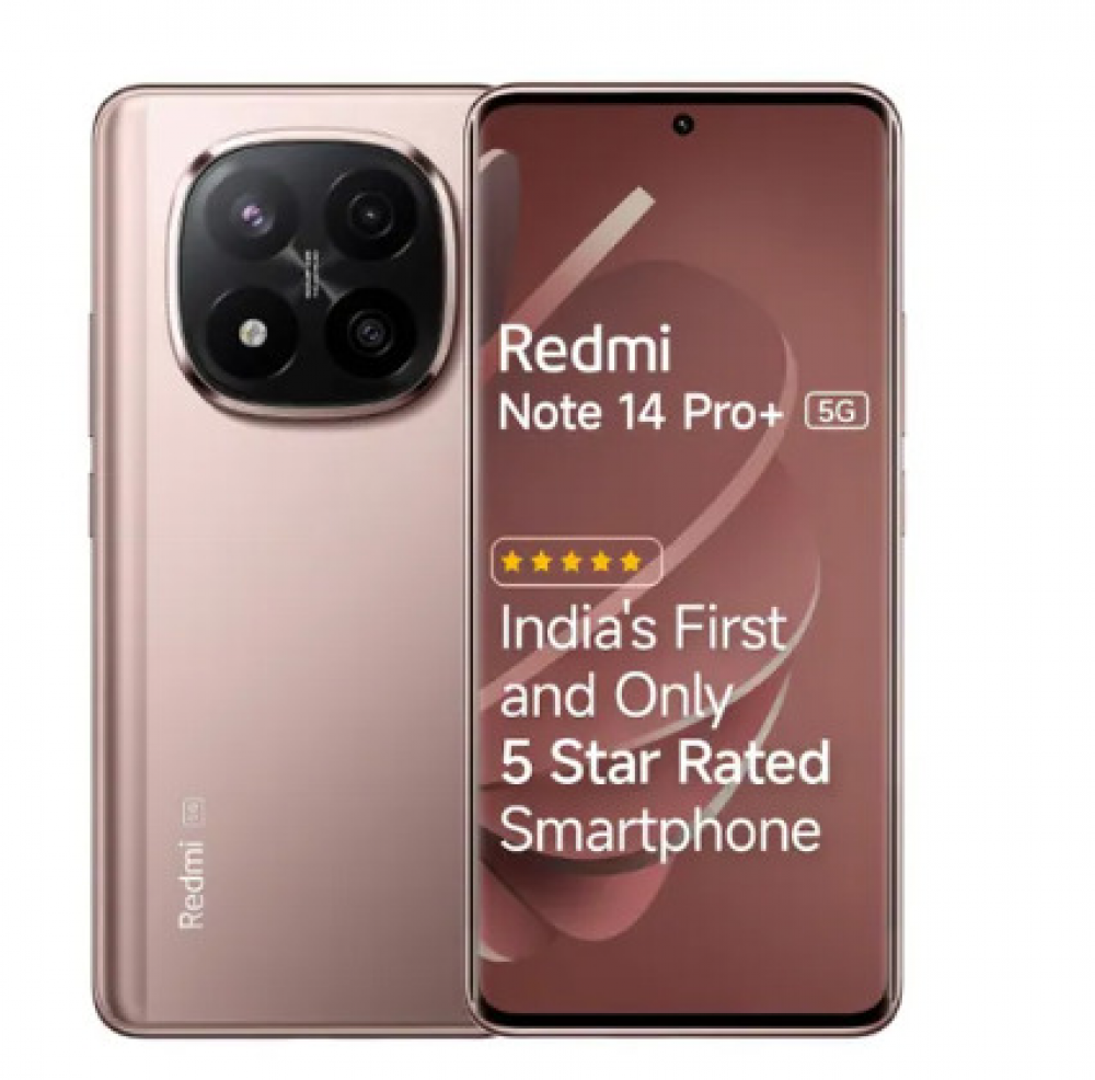 Image of Redmi Note 14 Pro Plus 5G (8GB RAM, 256GB Storage) Champagne Gold