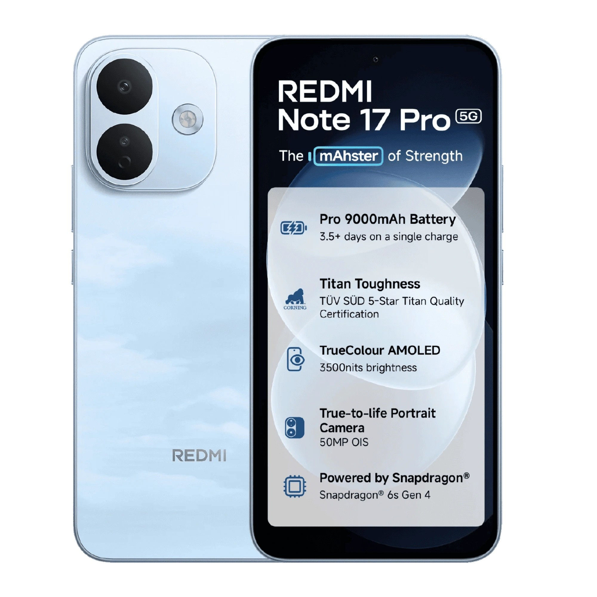 Redmi Note 17 Pro 5G Cloud Blue 8GB RAM 128GB
