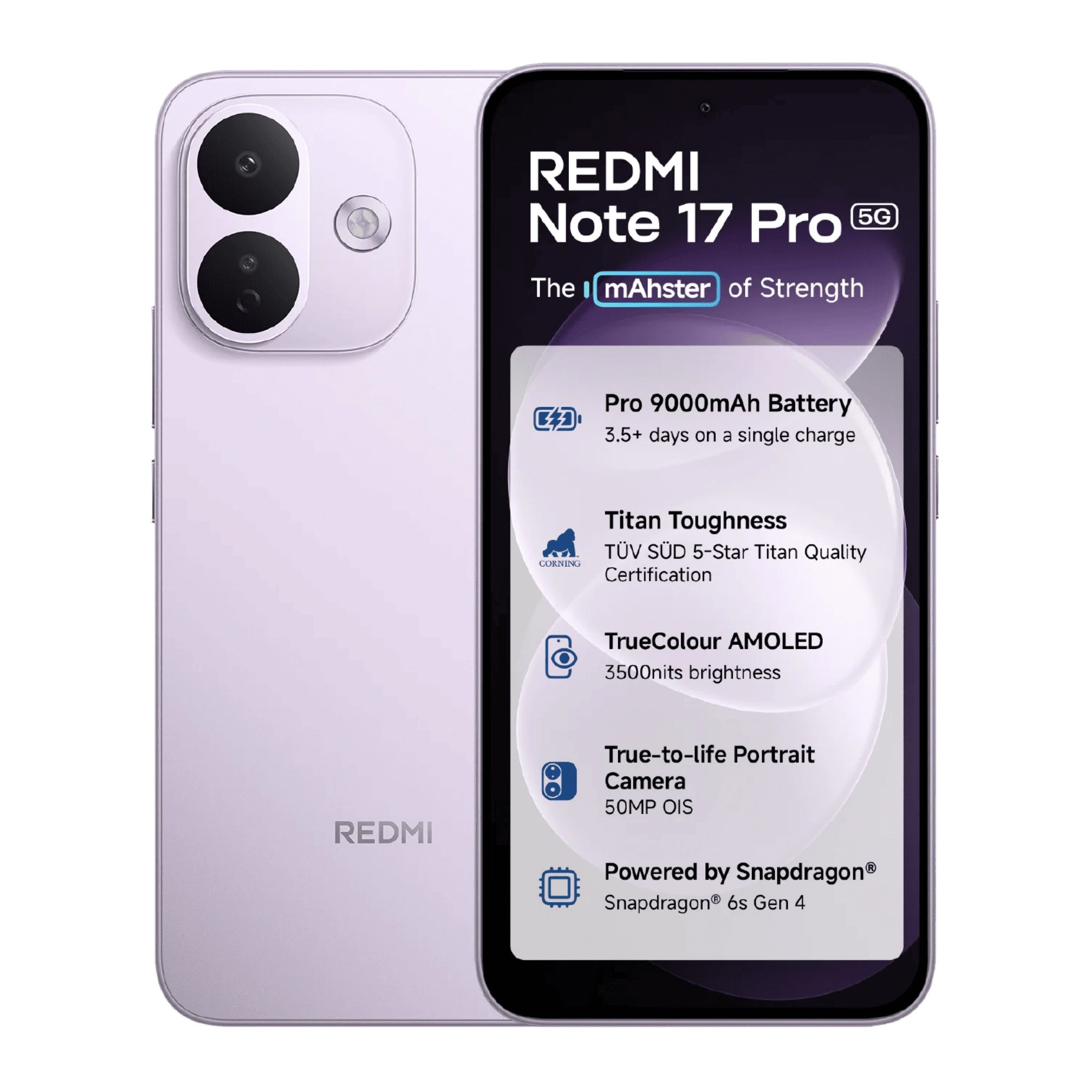 Redmi Note 17 Pro 5G Purple Vibe 8GB RAM 128GB