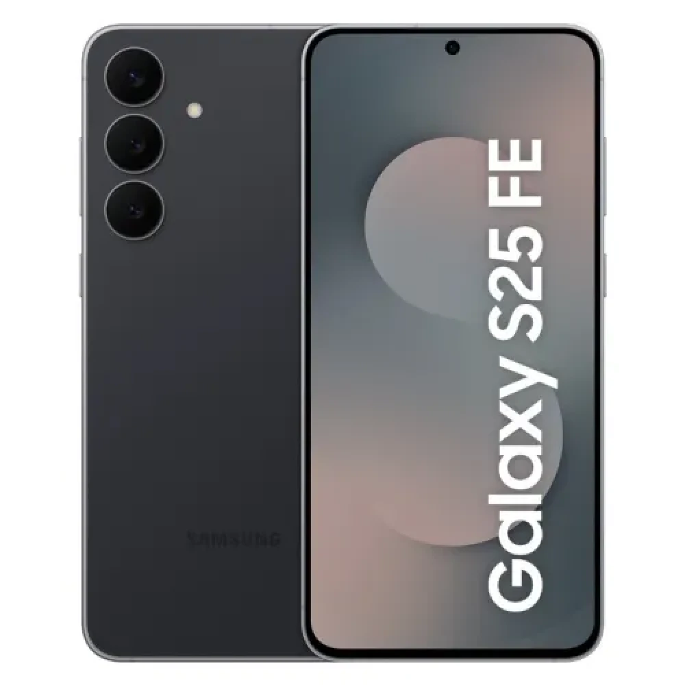 Image of Samsung Galaxy S25 FE 5G (8GB RAM/ 256GB Storage) Galaxy AI | 7x OS Upgrades | AMOLED 120Hz FHD+ Display (Jet Black)