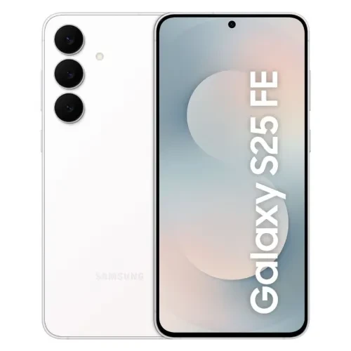 Samsung Galaxy S25 FE 5G 8GB RAM 256GB Storage Galaxy AI 7x OS Upgrades AMOLED 120Hz FHD Display White