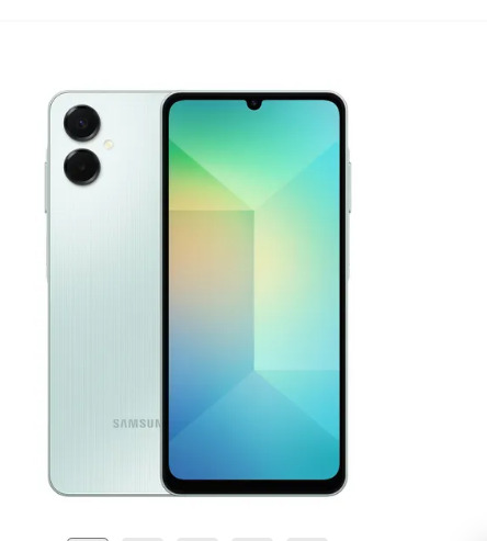 Samsung Galaxy A06 5G 4GB RAM 128GB Storage Light Green