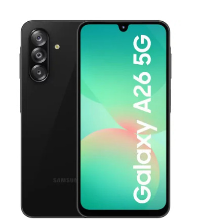 Samsung Galaxy A26 5G 6 GB RAM128GB Storage Awesome Black
