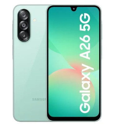 Samsung Galaxy A26 5G 6GB RAM 128GB Storage Awesome Mint