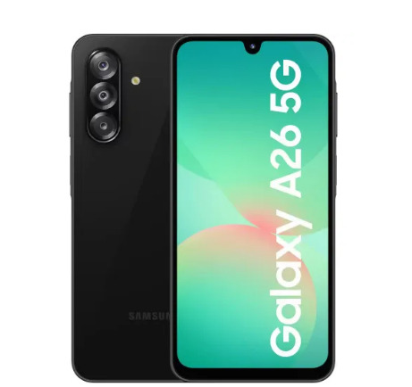 Samsung Galaxy A26 5G 8GB RAM 128GB Storage Awesome Black