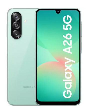 Samsung Galaxy A26 5G 8GB RAM 128GB Storage Awesome Mint