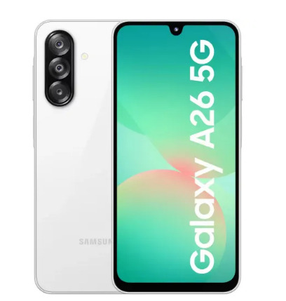 Samsung Galaxy A26 5G 8GB RAM 128GB Storage Awesome White