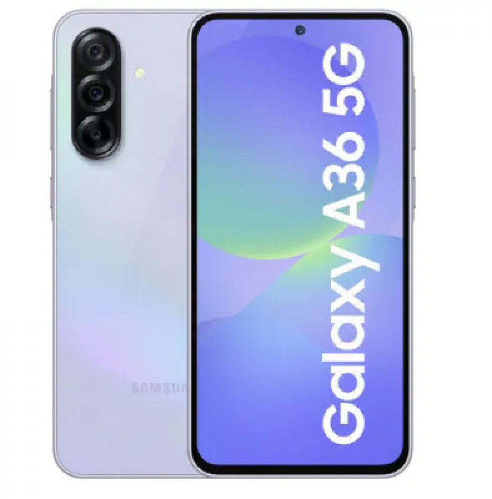 Image of Samsung Galaxy A36 5G (12GB RAM, 256GB Storage) Awesome Lavender