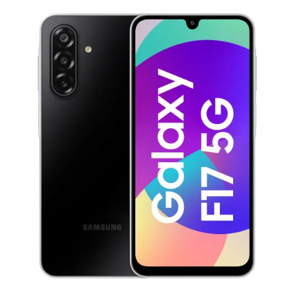 Samsung Galaxy F17 5G 4GB RAM 128GB Storage 6x OS Upgrades sAMOLED Display Corning Gorilla Glass Victus IP54 Neo Black