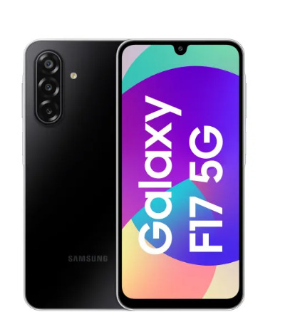 Samsung Galaxy F17 5G 6GB RAM  128GB Storage 6x OS Upgrades  sAMOLED Display  Corning Gorilla Glass Victus  IP54 Neo Black