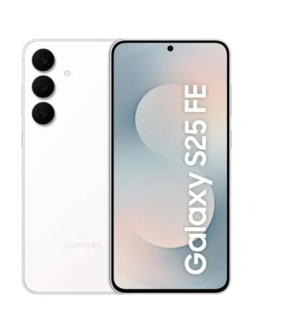 Samsung Galaxy S25 FE 5G 8GB RAM 512GB Storage Galaxy AI  7x OS Upgrades  AMOLED 120Hz FHD Display White