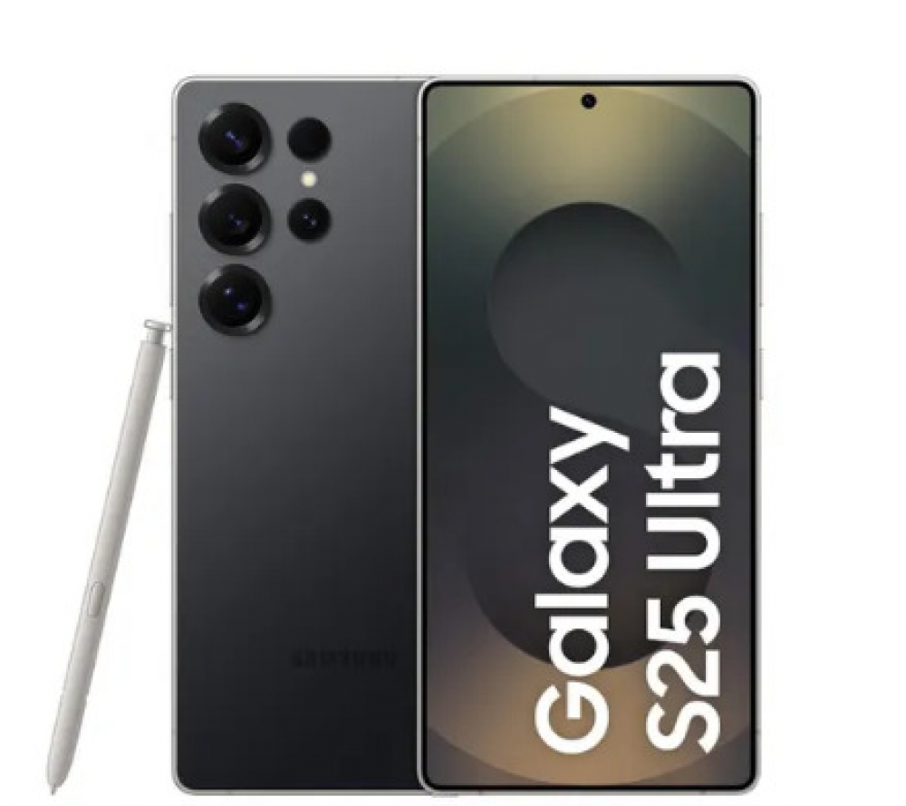 Image of Samsung Galaxy S25 Ultra 5G (12GB RAM, 256GB Storage) Titanium Black