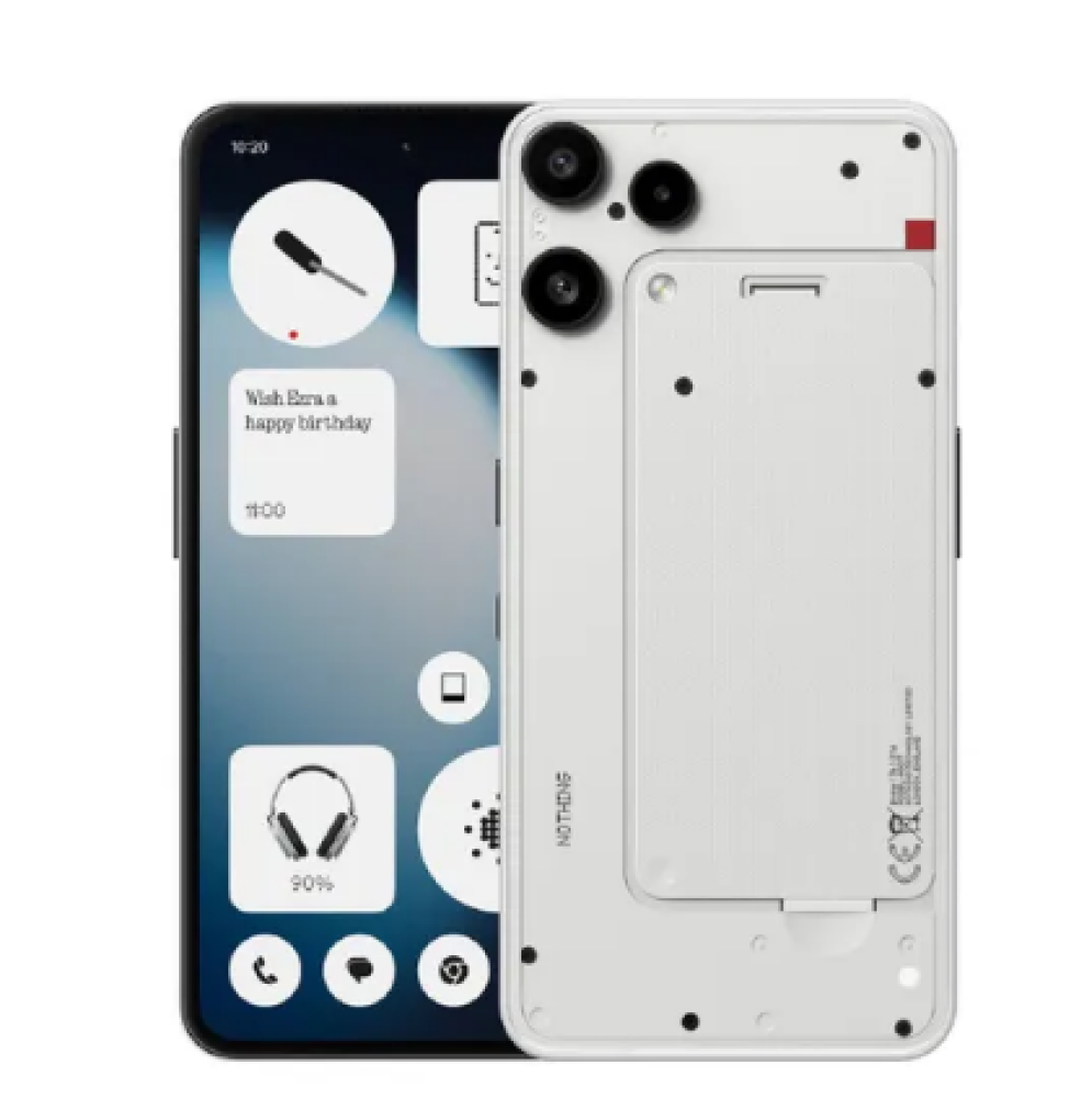 Image of Nothing Phone (3a) Lite (8GB RAM, 128GB Storage) White