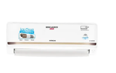 Hitachi 15 Ton 3 Star Inverter Split AC 100 Copper ice Clean Technology 4 Way Swing Xpandable iZen 3400SXL RASG318PCCISS White 2025 Model