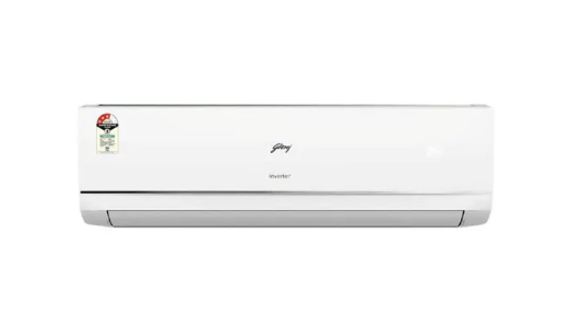 Godrej 1 Ton 3 Star Split Inverter AC Auto Restart Copper White 2024-2025 Model SIC12TTC3WYQ