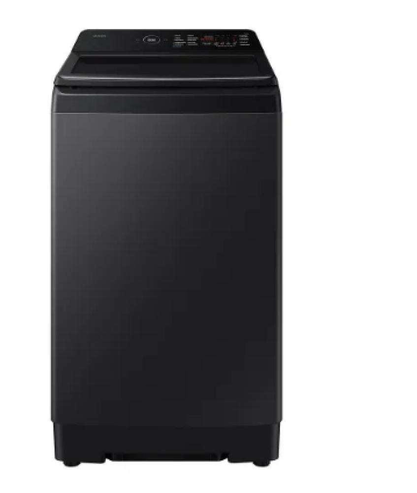 Image of Samsung 8 Kg 5 Star Fully Automatic Top Load Washing Machine with Hygiene Steam | Intensive Wash | Magic Filter | Super Speed | Stain Wash | Wi-Fi embedded (WA80F08B3BTL, Black Caviar)