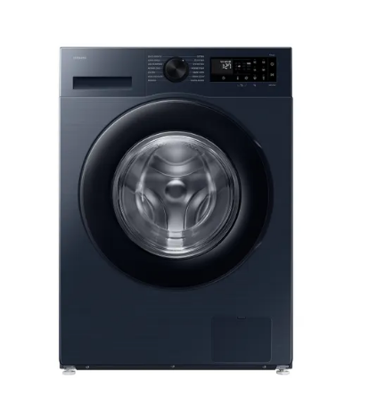 Samsung 9 Kg 5 Star Fully Automatic Front Load Washing Machine with AI Ecobubble AI Energy Mode Hygiene Steam Drum Clean Wi-Fi Embedded WW90DG5U24AS Navy