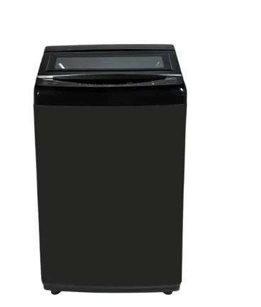 Lloyd Estello Executive 7 Kg 5 Star Fully Automatic Top Load Washing Machine with 10 Wash Programs 8 i-Sense Technology Toughened Glass Lid 1 Touch Spin Child Lock GLWT705ETRMB Tinted Black