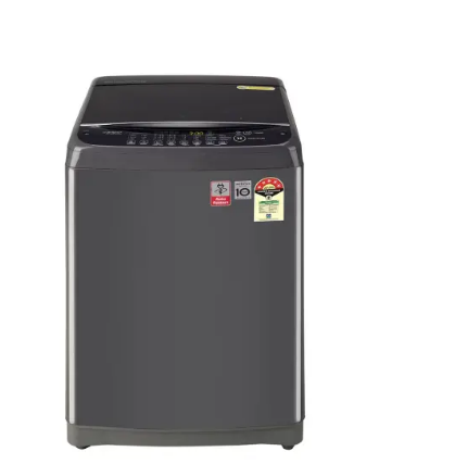 LG 7 KG 5 Star Inverter Fully Automatic Top Loading Washing Machine Auto Tub Clean Jet Spray TurboDrum Quick Wash T70AJMB1Z Middle Black