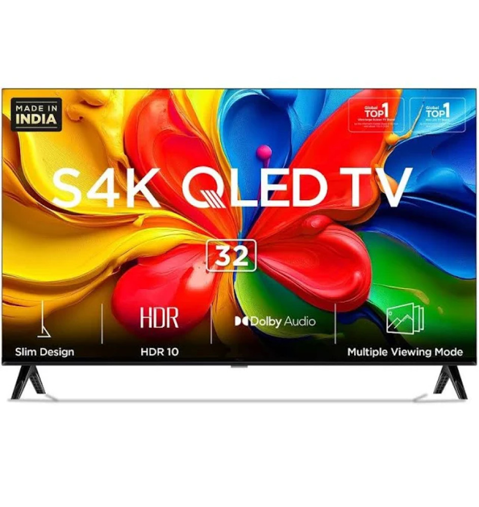 Image of TCL 32S4K – 32 Inch HD Ready QLED Smart Google TV